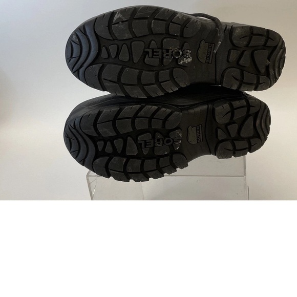 Sorel Black Insulated Snow Boots size 9 - Picture 5 of 7